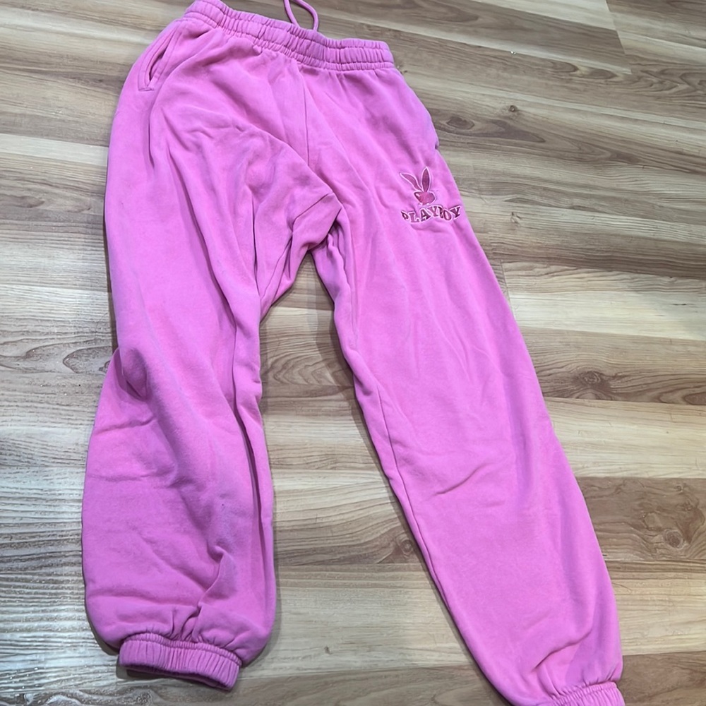 comfy play boy sweatpants great condition wore once or twice